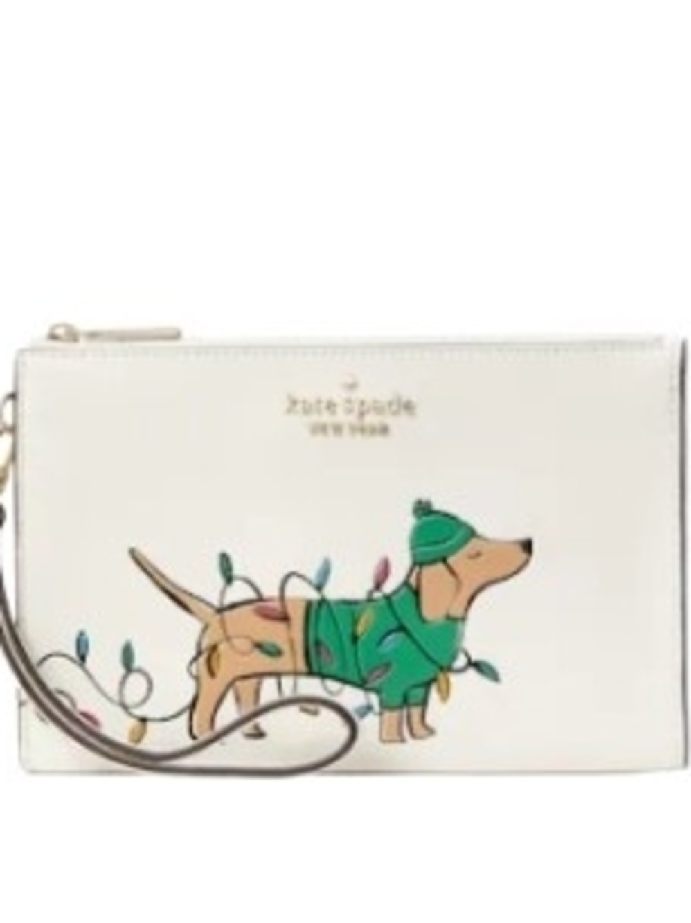 🆕️ Rare Kate Spade Claude Medium Dachshund Wristlet